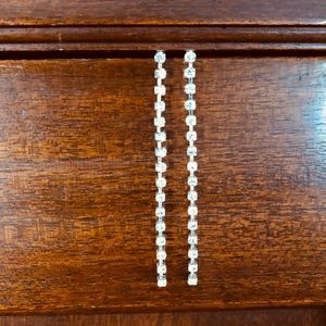 Rhinestone Drop Earrings